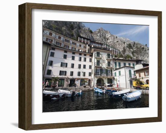 Limone Del Garda, Lake Garda, Lombardy, Italian Lakes, Italy, Europe-Sergio Pitamitz-Framed Photographic Print