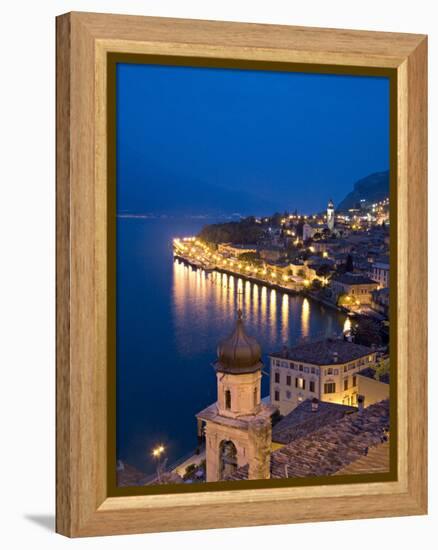 Limone, Lago Di Garda, Trentino-Alto Adige, Italy-Demetrio Carrasco-Framed Premier Image Canvas