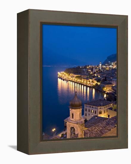 Limone, Lago Di Garda, Trentino-Alto Adige, Italy-Demetrio Carrasco-Framed Premier Image Canvas