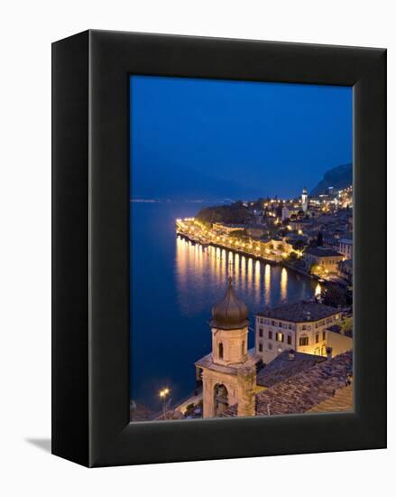 Limone, Lago Di Garda, Trentino-Alto Adige, Italy-Demetrio Carrasco-Framed Premier Image Canvas