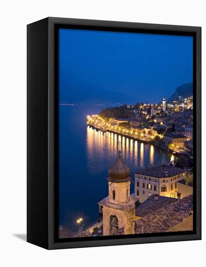 Limone, Lago Di Garda, Trentino-Alto Adige, Italy-Demetrio Carrasco-Framed Premier Image Canvas