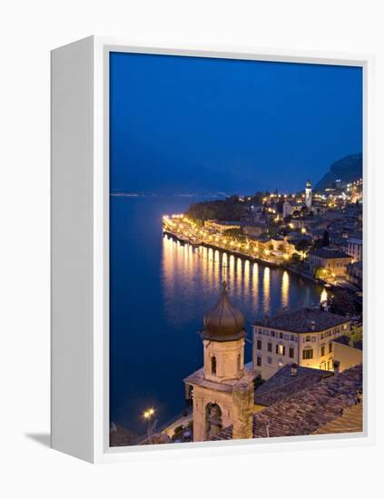 Limone, Lago Di Garda, Trentino-Alto Adige, Italy-Demetrio Carrasco-Framed Premier Image Canvas