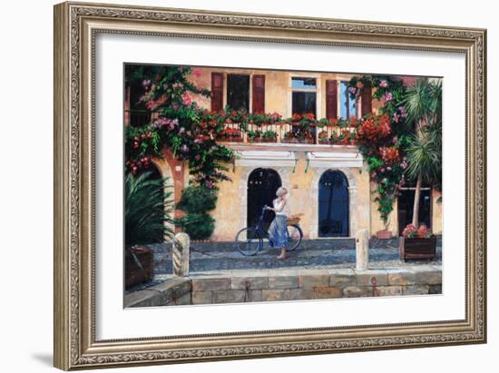 Limone, Lake Garda, Italy, 2003-Trevor Neal-Framed Giclee Print