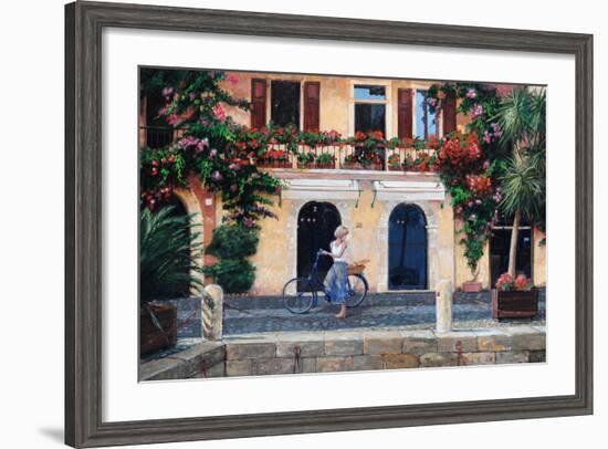 Limone, Lake Garda, Italy, 2003-Trevor Neal-Framed Giclee Print