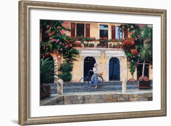 Limone, Lake Garda, Italy, 2003-Trevor Neal-Framed Giclee Print