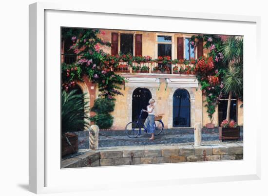 Limone, Lake Garda, Italy, 2003-Trevor Neal-Framed Giclee Print