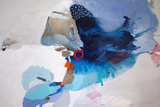 Fluttering My Way Through 2-Lina Alattar-Art Print