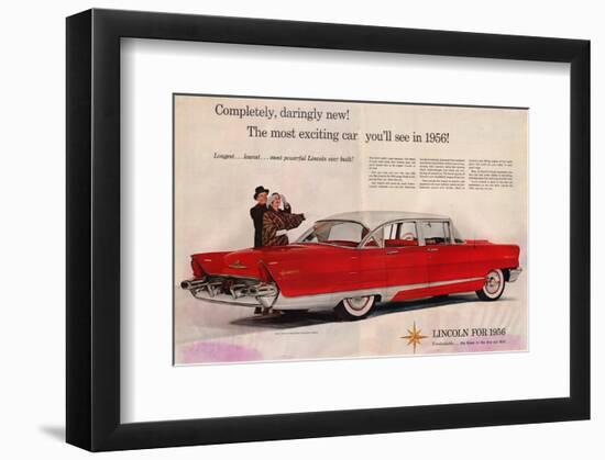 Lincoln 1956 - Daringly New-null-Framed Premium Giclee Print