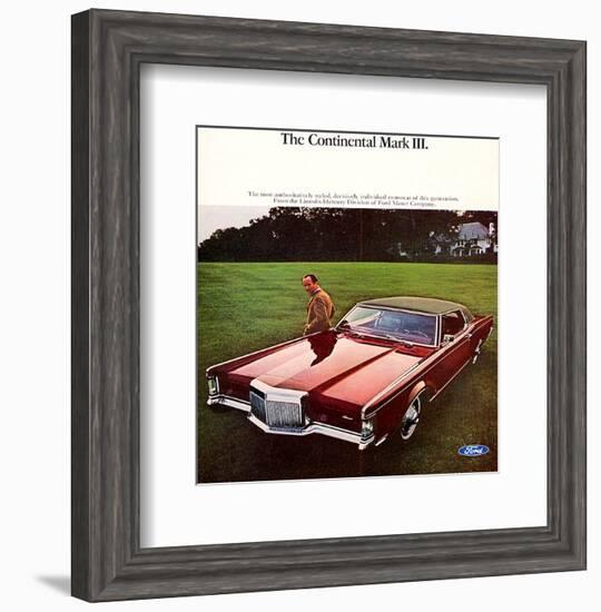 Lincoln 1968 Styled Individual-null-Framed Premium Giclee Print