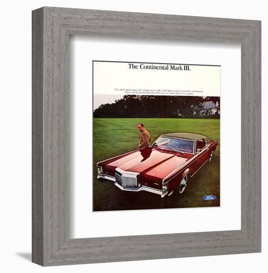 Lincoln 1968 Styled Individual-null-Framed Premium Giclee Print