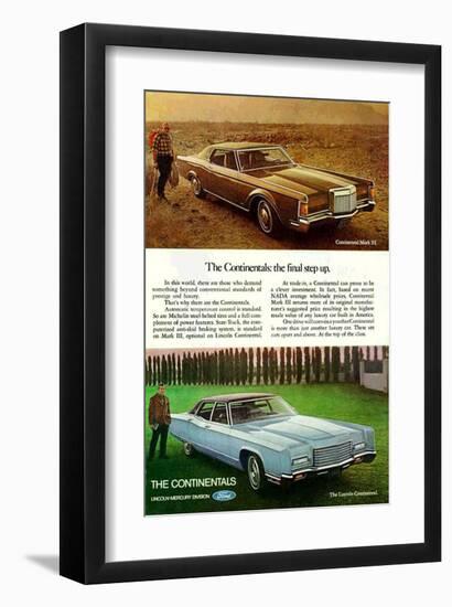 Lincoln 1971 The Final Step Up-null-Framed Art Print