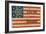 Lincoln and Hamlin Campaign Flag-null-Framed Premium Giclee Print