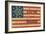 Lincoln and Hamlin Campaign Flag-null-Framed Premium Giclee Print