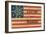 Lincoln and Hamlin Campaign Flag-null-Framed Art Print