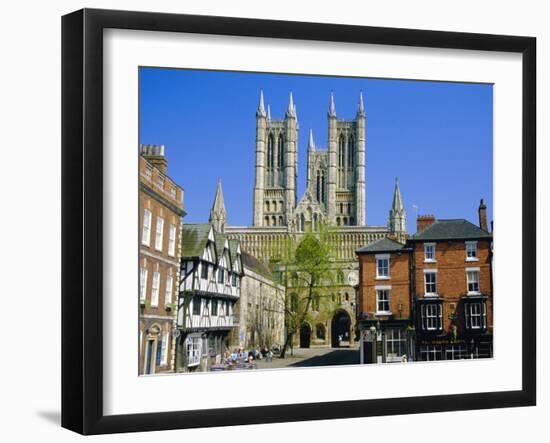 Lincoln Cathedral, Lincoln, England, UK-Neale Clarke-Framed Photographic Print