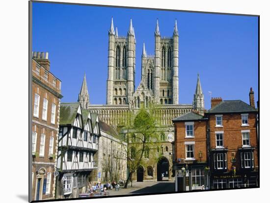 Lincoln Cathedral, Lincoln, England, UK-Neale Clarke-Mounted Photographic Print