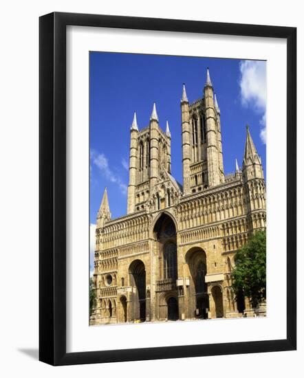 Lincoln Cathedral, Lincoln, Lincolnshire, England-Steve Vidler-Framed Photographic Print