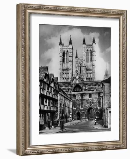 Lincoln Cathedral-Fred Musto-Framed Photographic Print