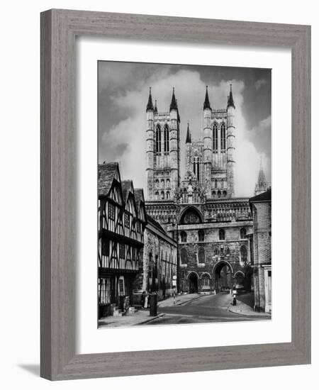 Lincoln Cathedral-Fred Musto-Framed Photographic Print