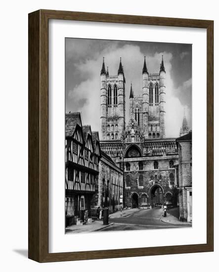 Lincoln Cathedral-Fred Musto-Framed Photographic Print