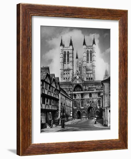 Lincoln Cathedral-Fred Musto-Framed Photographic Print