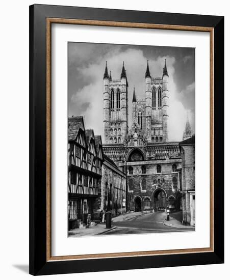 Lincoln Cathedral-Fred Musto-Framed Photographic Print