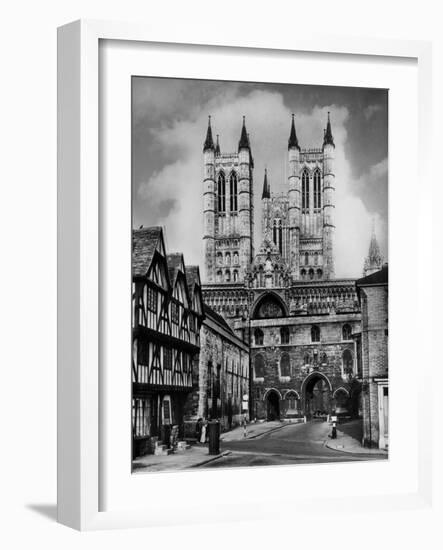 Lincoln Cathedral-Fred Musto-Framed Photographic Print