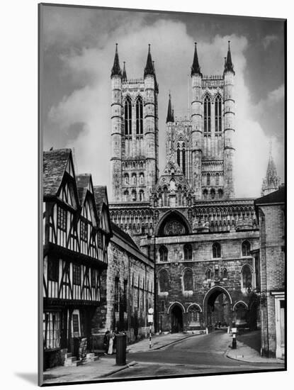 Lincoln Cathedral-Fred Musto-Mounted Photographic Print