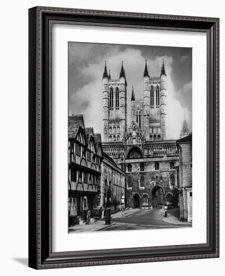 Lincoln Cathedral-Fred Musto-Framed Photographic Print