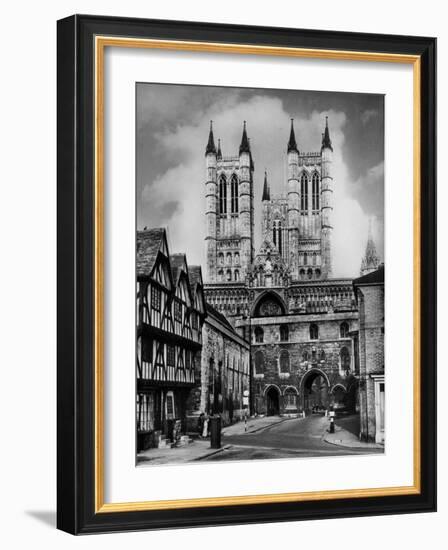 Lincoln Cathedral-Fred Musto-Framed Photographic Print