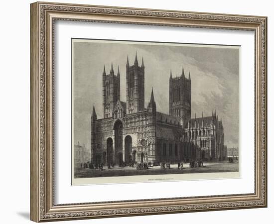 Lincoln Cathedral-Samuel Read-Framed Giclee Print