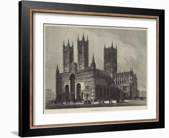 Lincoln Cathedral-Samuel Read-Framed Giclee Print