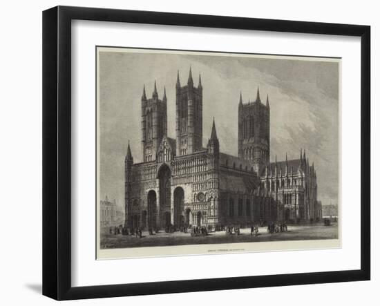 Lincoln Cathedral-Samuel Read-Framed Giclee Print