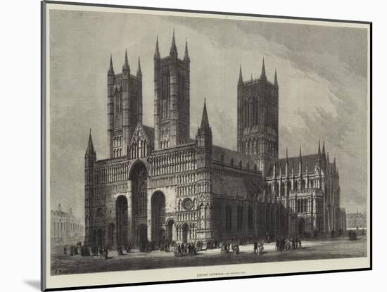 Lincoln Cathedral-Samuel Read-Mounted Giclee Print