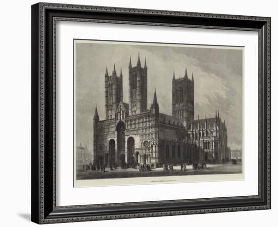 Lincoln Cathedral-Samuel Read-Framed Giclee Print