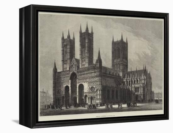 Lincoln Cathedral-Samuel Read-Framed Premier Image Canvas