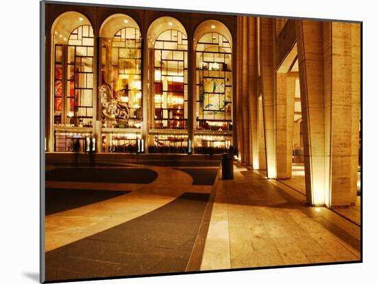 Lincoln Center and the Met, New York City-Sabine Jacobs-Mounted Photographic Print