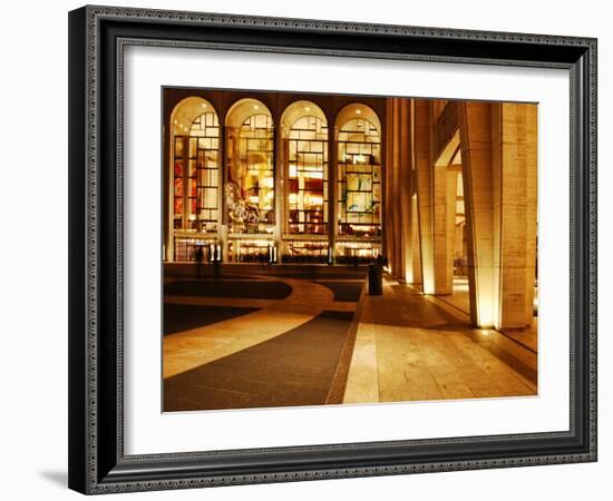 Lincoln Center and the Met, New York City-Sabine Jacobs-Framed Photographic Print