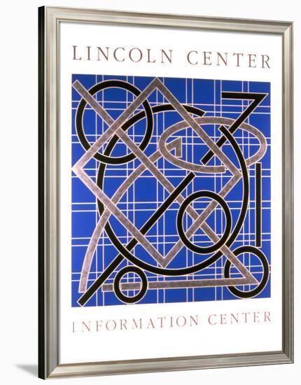 Lincoln Center Information Center-Valerie Jaudon-Framed Collectable Print