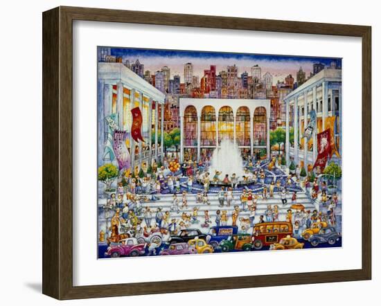 Lincoln Center-Bill Bell-Framed Giclee Print