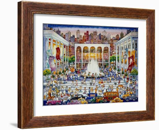 Lincoln Center-Bill Bell-Framed Giclee Print