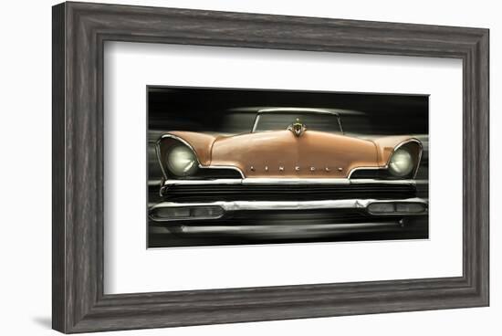 Lincoln Continental-null-Framed Art Print