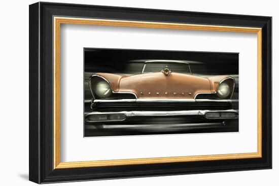 Lincoln Continental-null-Framed Art Print