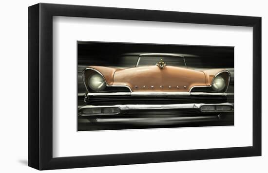 Lincoln Continental-null-Framed Art Print