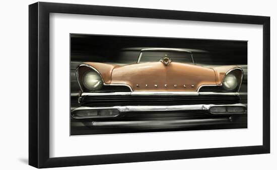 Lincoln Continental-null-Framed Art Print