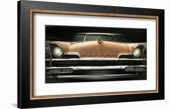 Lincoln Continental-null-Framed Art Print