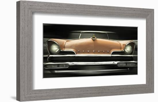 Lincoln Continental-null-Framed Art Print