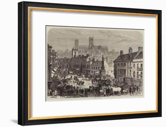 Lincoln Horse Fair-null-Framed Giclee Print