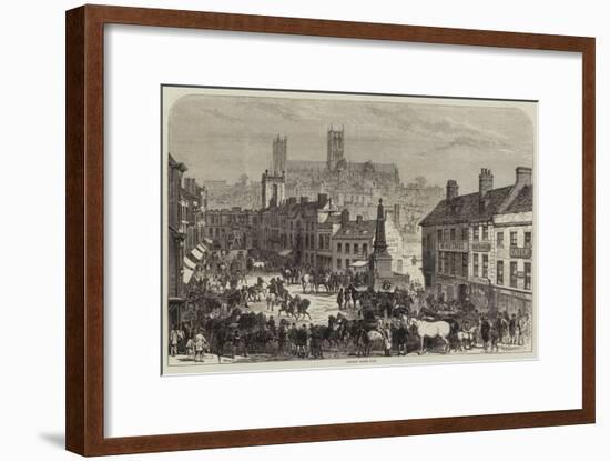 Lincoln Horse Fair-null-Framed Giclee Print
