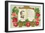 Lincoln in Book with Quotation-null-Framed Art Print